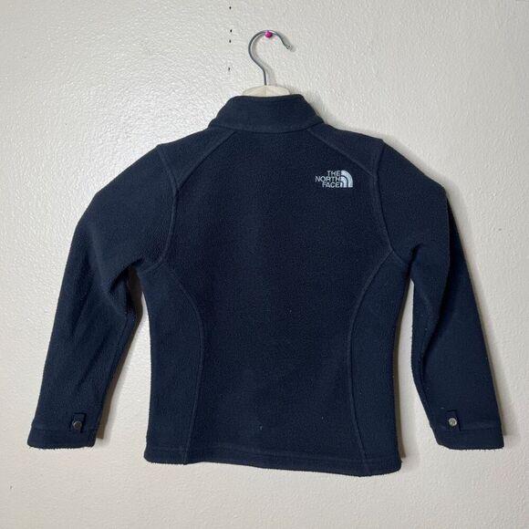 The North Face Jacket Girls XS Black Full Zip Fleece Outdoors - Picture 6 of 8